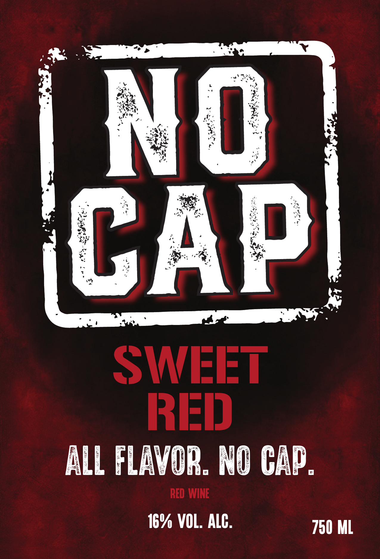 Sweet Red front label